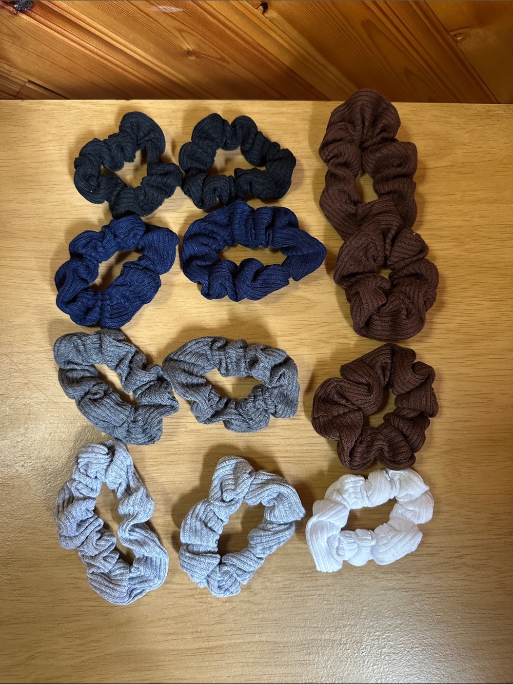 Assorted Soft Hair Scrunchies
